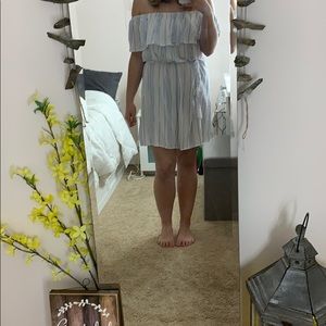 Off the shoulder dress